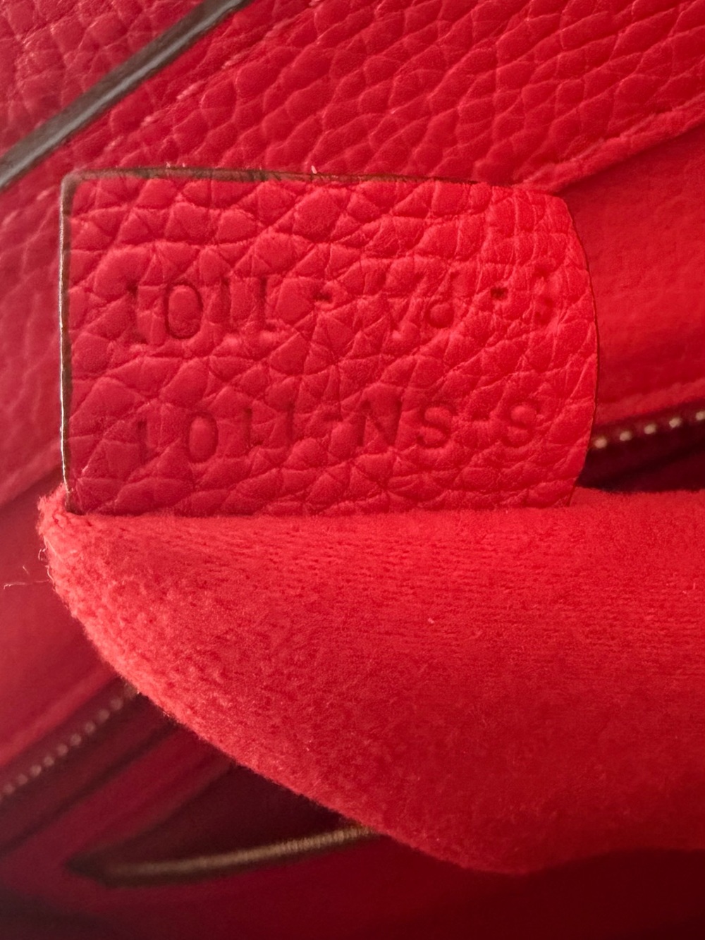 Celine Red Leather Mini Luggage Tote - Picture 11 of 16